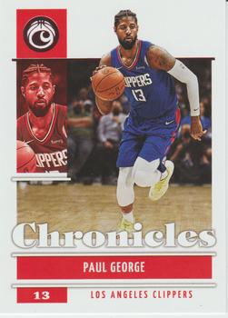 2021-22 Panini Chronicles - Pink #25 Paul George Front