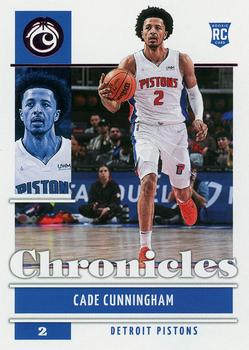 2021-22 Panini Chronicles - Pink #50 Cade Cunningham Front