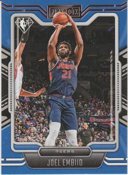 2021-22 Panini Chronicles - Pink #290 Joel Embiid Front