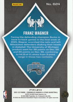 2021-22 Panini Chronicles - Silver #624 Franz Wagner Back