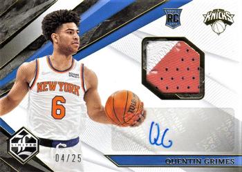 2021-22 Panini Chronicles - Limited Rookie Jersey Auto Prime #LRJ-QGR Quentin Grimes Front