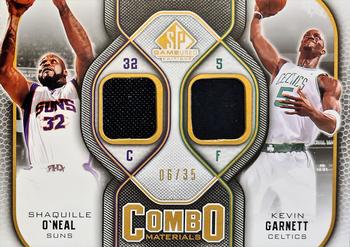 2009-10 SP Game Used - Combo Materials 35 #CM-GO Kevin Garnett / Shaquille O'Neal Front