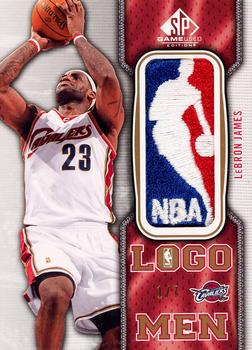 2009-10 SP Game Used - Logo Men #LOGO-LJ LeBron James Front