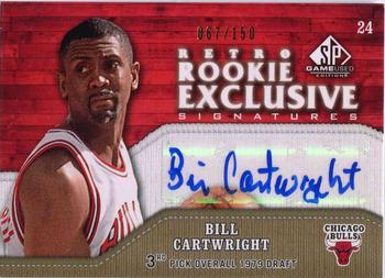 2009-10 SP Game Used - Retro Rookie Exclusive Signatures #RR-BC Bill Cartwright Front
