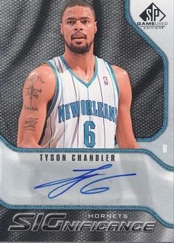 2009-10 SP Game Used - SIGnificance #S-TY Tyson Chandler Front