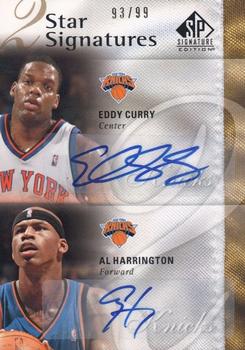 2009-10 SP Signature Edition - 2 Star Signatures #2S-HC Eddy Curry / Al Harrington Front