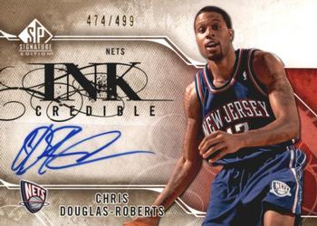 2009-10 SP Signature Edition - INKredible #I-CD Chris Douglas-Roberts Front