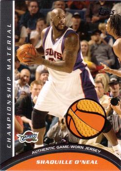 2009-10 Topps - Championship Materials #CM-SO Shaquille O'Neal Front