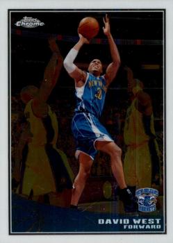 2009-10 Topps - Chrome #64 David West Front