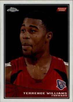 2009-10 Topps - Chrome #109 Terrence Williams Front