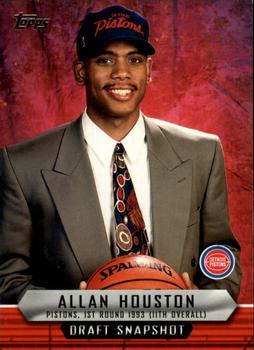 2009-10 Topps - Draft Snapshot #DS-AH Allan Houston Front