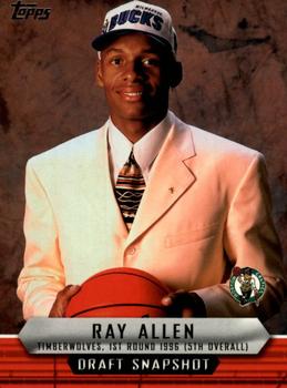 2009-10 Topps - Draft Snapshot #DS-RA Ray Allen Front
