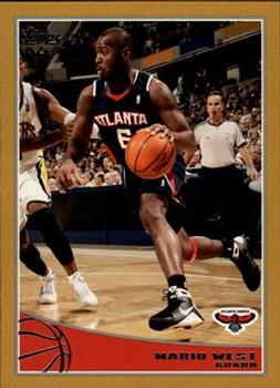 2009-10 Topps - Gold #11 Mario West Front