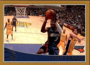 2009-10 Topps - Gold #23 Gerald Wallace Front