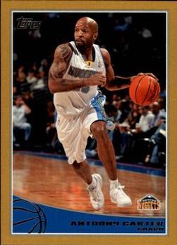 2009-10 Topps - Gold #71 Anthony Carter Front