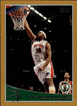 2009-10 Topps - Gold #76 Rasheed Wallace Front