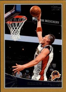 2009-10 Topps - Gold #87 Andris Biedrins Front