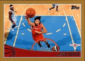 2009-10 Topps - Gold #96 Luis Scola Front