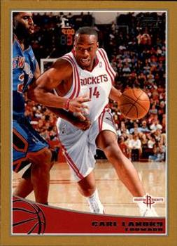 2009-10 Topps - Gold #99 Carl Landry Front