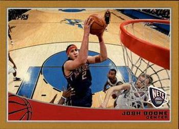 2009-10 Topps - Gold #182 Josh Boone Front