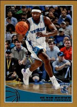 2009-10 Topps - Gold #191 Devin Brown Front