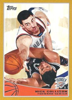 2009-10 Topps - Gold #213 Nick Collison Front
