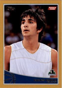 2009-10 Topps - Gold #317 Ricky Rubio Front