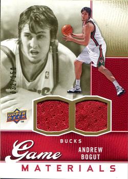 2009-10 Upper Deck - Game Materials Gold #GJ-BO Andrew Bogut Front