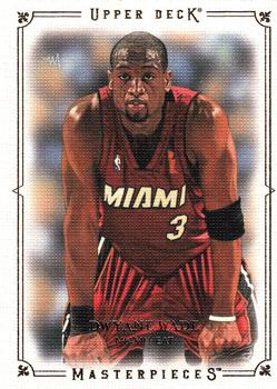 2009-10 Upper Deck - Masterpieces #MA-DW Dwyane Wade Front