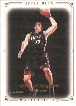 2009-10 Upper Deck - Masterpieces #MA-MB Michael Beasley Front