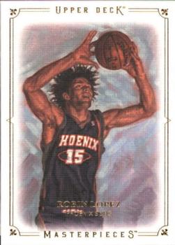 2009-10 Upper Deck - Masterpieces #MA-RL Robin Lopez Front