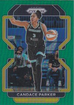 2022 Panini Prizm WNBA - Green #3 Candace Parker Front