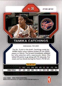 2022 Panini Prizm WNBA - Hyper #36 Tamika Catchings Back