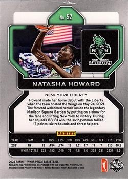 2022 Panini Prizm WNBA - Hyper #52 Natasha Howard Back