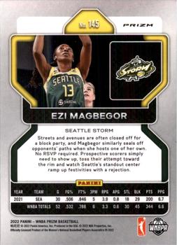 2022 Panini Prizm WNBA - Hyper #145 Ezi Magbegor Back