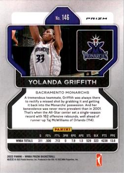 2022 Panini Prizm WNBA - Hyper #146 Yolanda Griffith Back