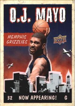 2009-10 Upper Deck - Now Appearing #NA-3 O.J. Mayo Front