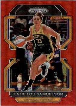 2022 Panini Prizm WNBA - Ruby Wave #18 Katie Lou Samuelson Front