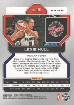 2022 Panini Prizm WNBA - Ruby Wave #186 Lexie Hull Back