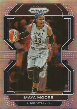 2022 Panini Prizm WNBA - Silver #100 Maya Moore Front