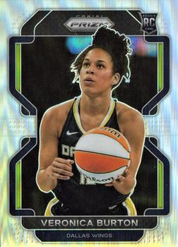 2022 Panini Prizm WNBA - Silver #187 Veronica Burton Front