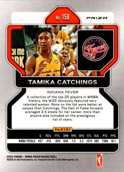 2022 Panini Prizm WNBA - Silver #158 Tamika Catchings Back