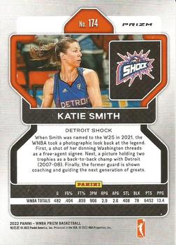 2022 Panini Prizm WNBA - Silver #174 Katie Smith Back