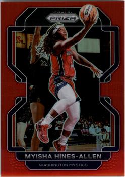 2022 Panini Prizm WNBA - Red #12 Myisha Hines-Allen Front