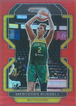 2022 Panini Prizm WNBA - Red #130 Mercedes Russell Front