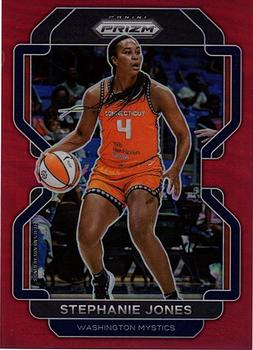 2022 Panini Prizm WNBA - Red #134 Stephanie Jones Front