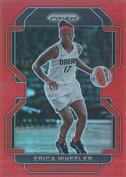 2022 Panini Prizm WNBA - Red #135 Erica Wheeler Front