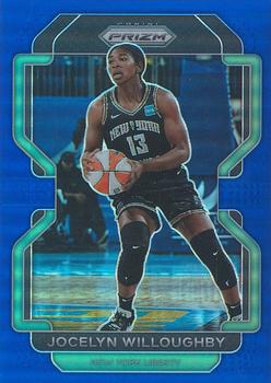 2022 Panini Prizm WNBA - Blue #99 Jocelyn Willoughby Front