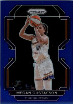 2022 Panini Prizm WNBA - Blue #110 Megan Gustafson Front