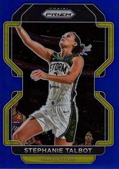 2022 Panini Prizm WNBA - Blue #144 Stephanie Talbot Front